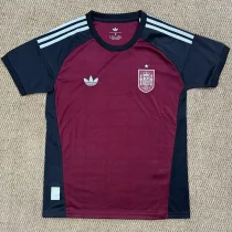 26-27 Spain Brown Goalkeeper Fans Soccer Jersey