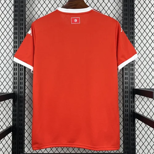 26-27 Tunisia Home Fans Soccer Jersey