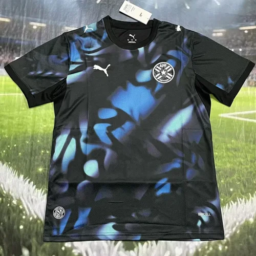 26-27 Paraguay Away Fans Soccer Jersey (Right-Arm Patch)