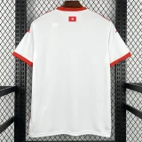 26-27 Tunisia Away Fans Soccer Jersey (Right-Arm Patch)