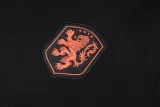 26-27 Netherlands Black Training Short Suit #J26029