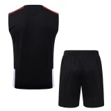 26-27 ARS Black Tank top and shorts suit #D26025