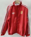 26-27 Spain Red & White Double Sided Windbreaker (双面风衣)