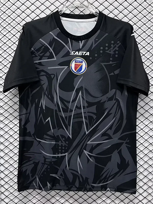 26-27 Haiti Black Special Edition Fans Soccer Jersey