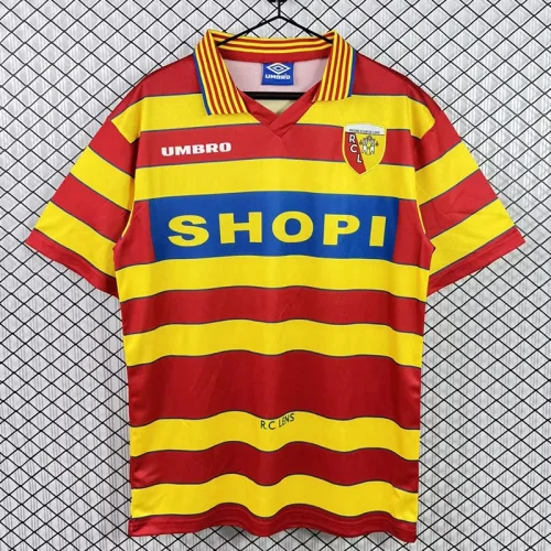 1996-1997 RC Lens Home Retro Soccer Jersey