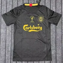 2005 LIV Black Retro Soccer Jersey (纪念版) 2005 LIV Black Retro Soccer Jersey (纪念版)