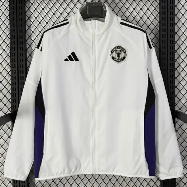 26-27 Man Utd White Windbreaker