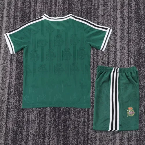 1999-2000 La Coruna Away Kids Retro Soccer Jersey