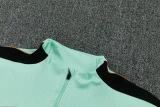 26-27 France Light green Half Pull Tracksuit (半拉链)