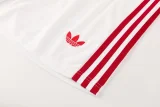 26-27 Man Utd White Training Short Suit