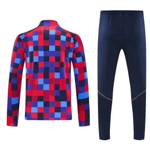26-27 BAR Red Half Pull Tracksuit (半拉链)