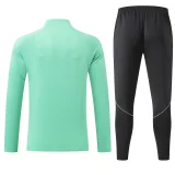26-27 Brazil Light green Half Pull Tracksuit (半拉链)