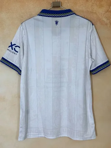 26-27 Man Utd White Special Edition Fans Soccer Jersey