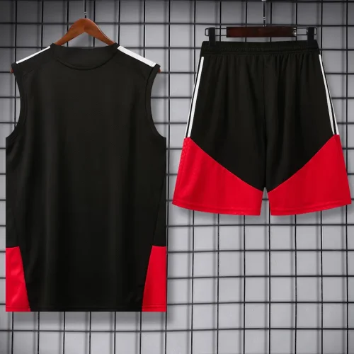 26-27 Germany Black Tank top and shorts suit