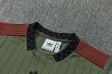 25-26 Bayern Dark green Tank top and shorts suit