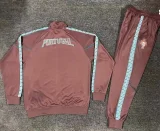 26-27 Portugal Brown Jacket Tracksuit