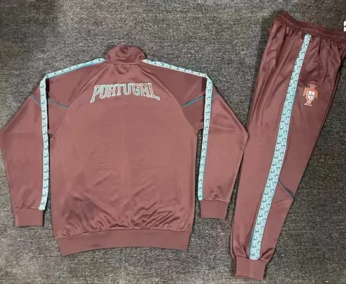 26-27 Portugal Brown Jacket Tracksuit