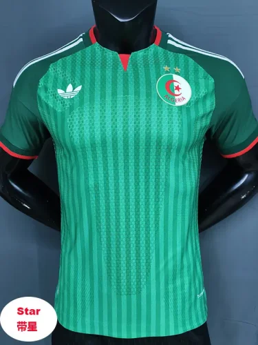 26-27 Algeria Away Player Version Soccer Jersey (Star 带星)
