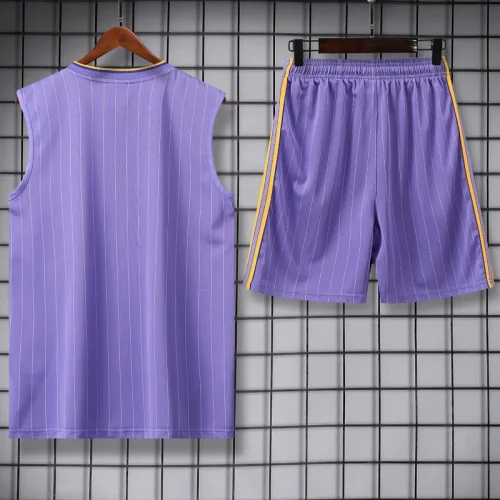 25-26 Man Utd Purple Tank top and shorts suit