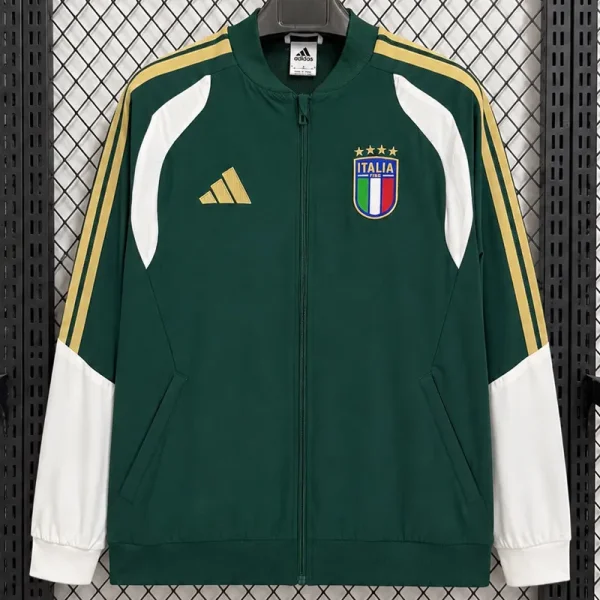 26-27 Italy Green Windbreaker