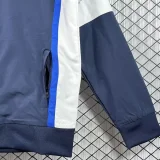1991-1992 RMA Royal blue Retro Windbreaker