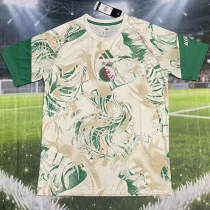 26-27 Algeria Green Yellow White Training shirts 26-27 Algeria Green Yellow White Training shirts