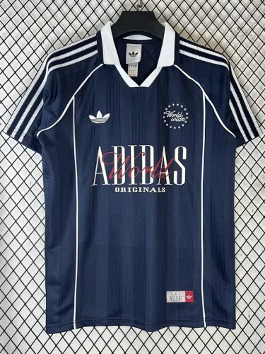 26-27 Ad Originals Royal blue Polo Short Sleeve 蓝宝色