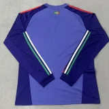 26-27 Mexico Purple Blue Long Sleeve Goalkeeper Soccer Jersey (长袖)