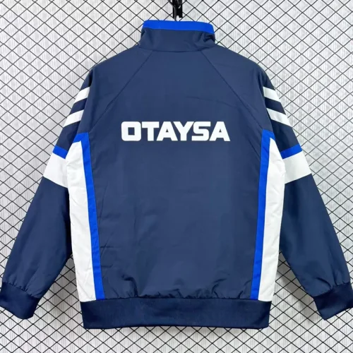 1991-1992 RMA Royal blue Retro Windbreaker