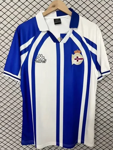 25-26 La Coruna Blue White Special Edition Fans Soccer Jersey