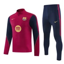 26-27 BAR Red Half Pull Tracksuit (半拉链)