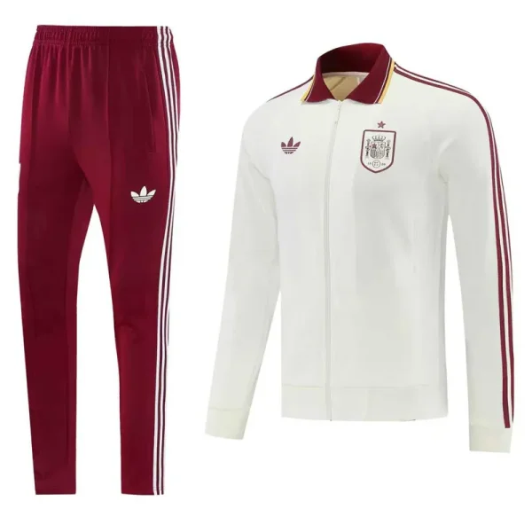 26-27 Spain White Jacket Tracksuit #01