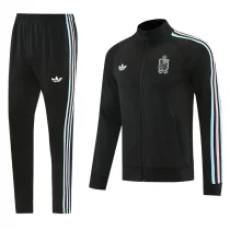 26-27 Belgium Black Jacket Tracksuit #01