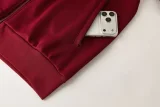 26-27 Spain Brown Red Jacket Tracksuit #01