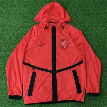 2026 World Cup Netherlands Orange Walkout Jacket (Hooded) #单上衣 2026 World Cup Netherlands Orange Walkout Jacket (Hooded) #单上衣