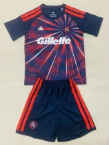 26-27 New England Revolution Home Kids Soccer Jersey