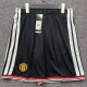 26-27 Man Utd Black Shorts Pants