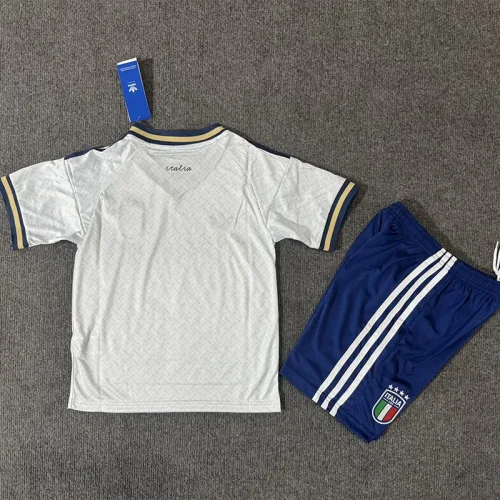 26-27 Italy Away Kids Soccer Jersey