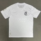 26-27 RMA White 125th Anniversary Fans Soccer Jersey (圆领)