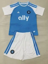 26-27 CHarlotte FC Home Kids Soccer Jersey 26-27 CHarlotte FC Home Kids Soccer Jersey