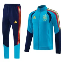 26-27 Spain Lake blue Jacket Tracksuit #02