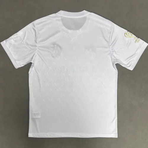 26-27 RMA White 125th Anniversary Fans Soccer Jersey (圆领)
