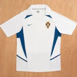 2002 Portugal Away Retro Soccer Jersey