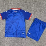 26-27 Haiti Home Kids Soccer Jersey