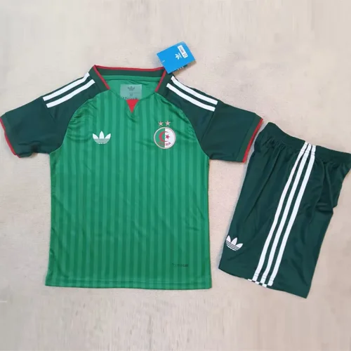 26-27 Algeria Away Kids Soccer Jersey (带星)