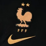 26-27 France Black Training shirts