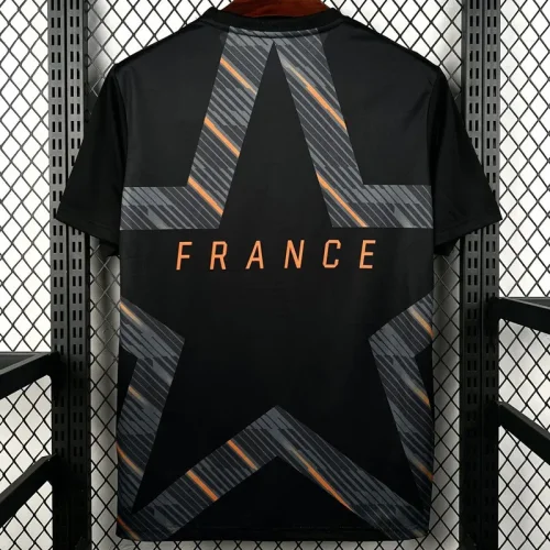 26-27 France Black Training shirts