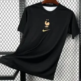 26-27 France Black Training shirts