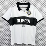 2012 Club Olimpia Home Retro Soccer Jersey