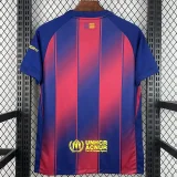 25-26 BAR Home Print Personalized AD Fans Soccer Jersey (前OR)